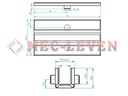 *ROZADERA FS9X140 PLEGABLE MP 9MM 2 TETONES