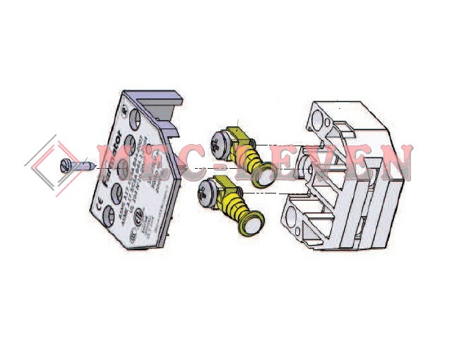 CONJUNTO CONTACTO ELECTRICO 40 mm CABINA PLEGABLE Y MECANICO