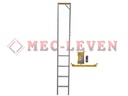 ESCALERA DE FOSO PLEGABLE FOSO DE 801-1300MM EN81-20