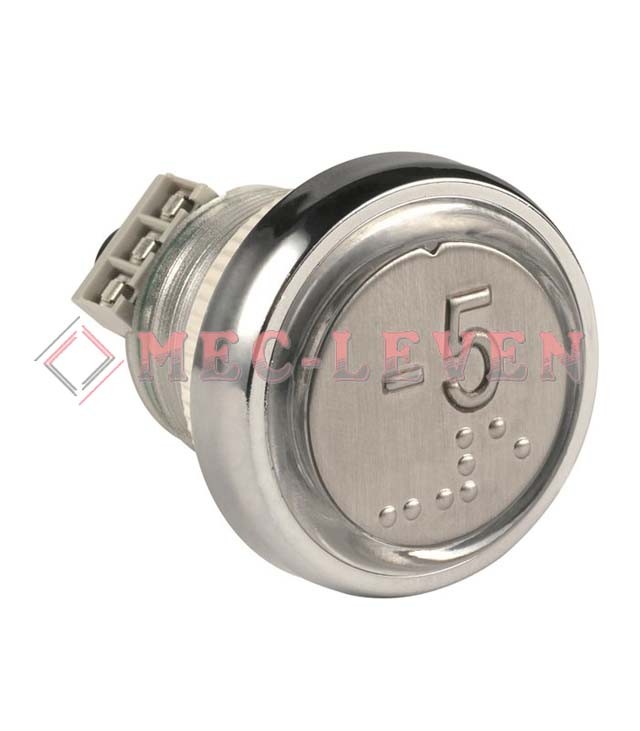 PULSADOR M2B 1 CTO ABIERTO LUM AZUL 24V