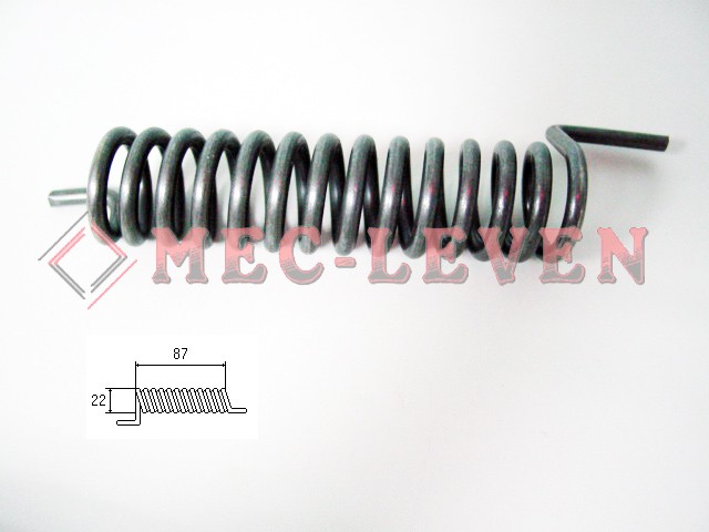 MUELLE TORSION D22X87 ALLOSA IZQUIERDO