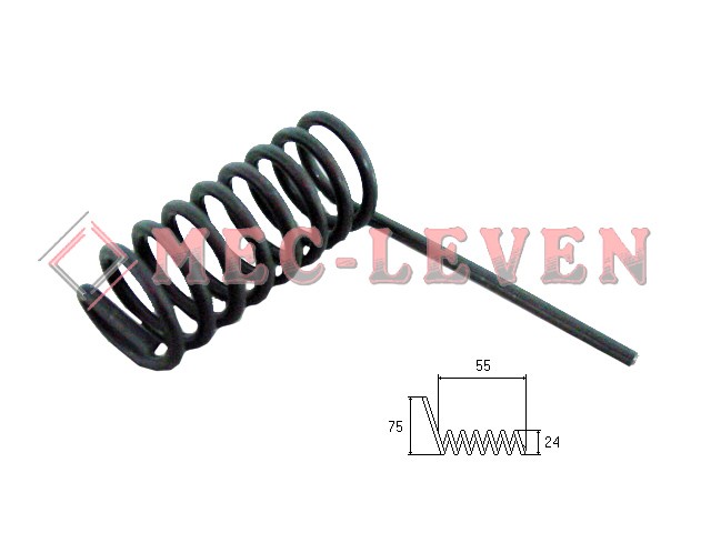MUELLE TORSION D24X55 BENLLIURE IZQUIERDO