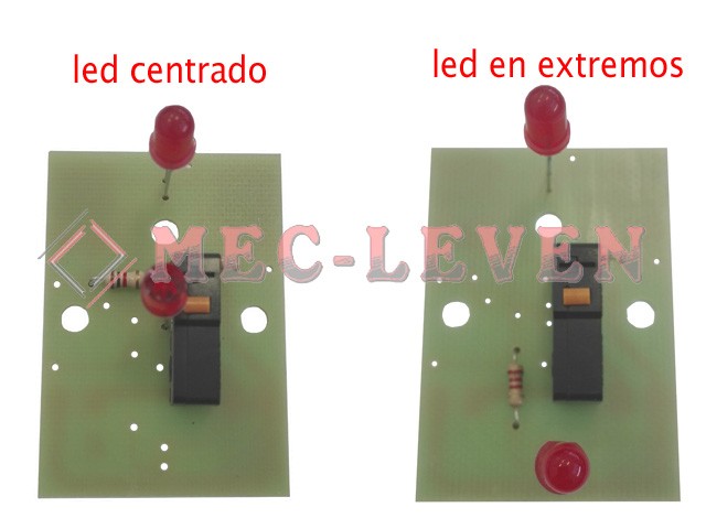 CIRCUITO PULSADOR 1 MICRO + 2 LUMINOSO