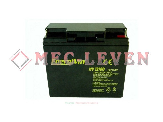 BATERIA PLOMO 12V 18A 181X77X167MM
