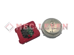 [J1B-1AL24] PULSADOR J1B BRAILLE 1NA LED 24V ROJO
