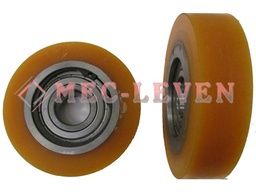 [KRO8000CC] RODADERA SIMPLE Ø80X25MM CON RODAMIENTO