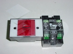 [MAC2172 FLCH2R24] DOBLE FLECHA COMPAC HORIZONTAL ROJA 24V