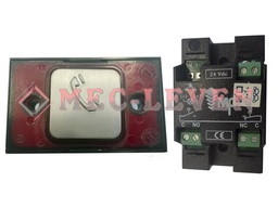 [MAC2172.PTBCR124] PULSADOR COMPAC T BRAILLE CORONA ROJA 1CTO 24V