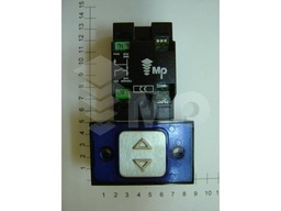 [MAC2172PTBCAM47] PULSADOR COMPAC T BRAILLE AZUL 1 CTO.(SUBIR/BAJAR)