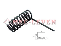 [MT24X55I] MUELLE TORSION D24X55 BENLLIURE IZQUIERDO