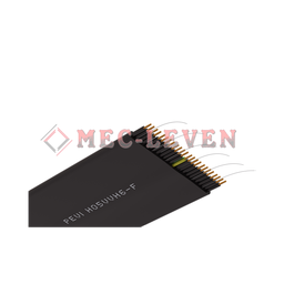 [PLAH006] CABLE PLANO NEGRO H05VVH6-F 6X0.75MM (METRO)