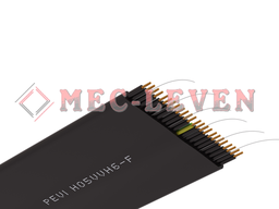 [PLAH024] CABLE PLANO NEGRO H05VVH6-F 24X0.75MM (METRO)