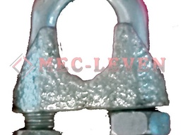 [010250 003] PERRILLO SUJETA CABLES GALVAN 3/8" Ø10MM DIN 741