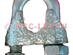 [010250 004] PERRILLO SUJETA CABLES GALVAN 7/16" Ø11MM DIN 741