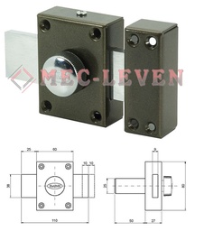[020430 0008] CERRADURA CTO MAQUINAS UCEM 4101 HE