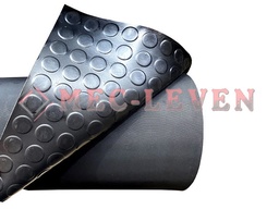 [050236 0001] GOMA SUELO CIRCULOS NEGRA 1M ANCHO 1200MM