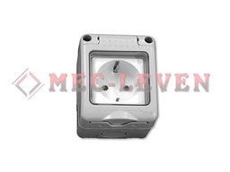 [071210 0049] ENCHUFE SUPERFICIE ESTANCO C/TAPA IP54 C/TIERRA