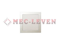 [071210 0065] PLAFON SUPERFICIE LED CUADRADO 225X225X35MM PLATA