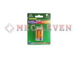 [071210 0120] PILA RECARGABLE 9V NI-MH 200MAH