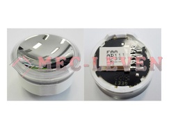 [080165 OTS0016] PULSADOR OTIS REDONDO CROMADO LUMINOSO ROJO