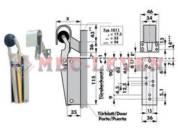 [DICFF300373] AMORTIGUADOR Z1009 NIQUELADO