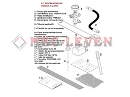 [GMVKMOBMAN] KIT MODERNIZACION BOMBA A MANO 