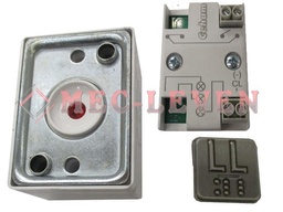 [SQ-1L] PULSADOR SQ BRAILLE 1 LUMINOSO EN CARATULA