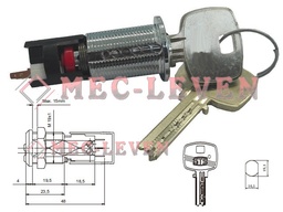 [6160SIP-SE] LLAVIN LLAVE PLANA SEGURIDAD C/RETORNO