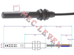 [C1212DQB0190] INTERRUPTOR MAGNETICO CILINDRICO NC+NA