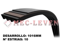 [CE1016-J10] CORREA ESTRIADA 1016MM 10 DIENTES