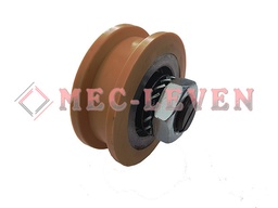 [6252870002] RUEDA CARRO SUPERIOR CONCENTRICA C/EJE TIPO ORONA Ø56X20MM