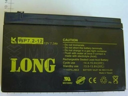 [MAC2102BAT12V6A] BATERIA EMERGENCIA MANIOBRA 12V 7.2A