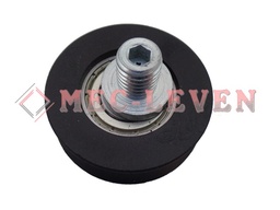 [MAC4106.RCVR2001] RUEDAS INFERIOR Ø47MM PTA PISO CLASICA (5 UNIDADES)